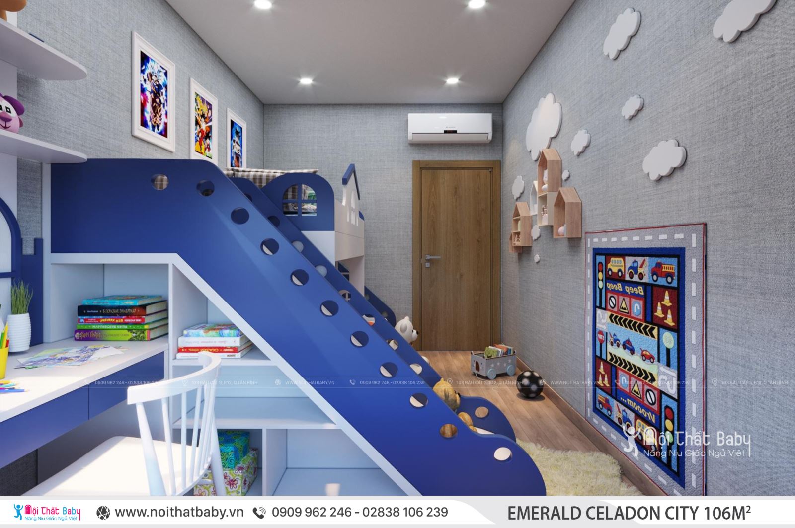 Tổng hợp các mẫu thiết kế nội thất Chung cư Emerald Celadon City